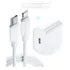 Cargador Completo para iPhone - Ficha + Cable Lightning