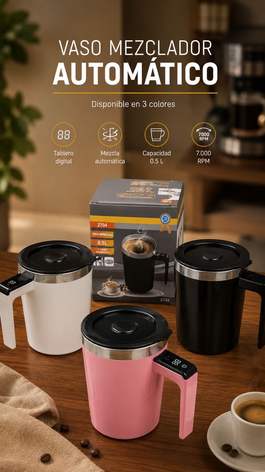 Taza Batidora